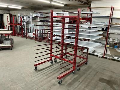 Overview picture of Mobile dry rack (2x)